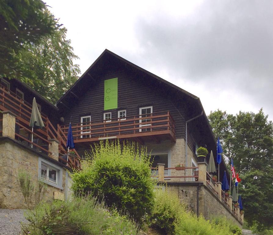 Hotel Chalet Des Grottes Hastière-Lavaux Exteriér fotografie